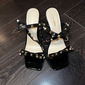 Fashion Nova studded heels